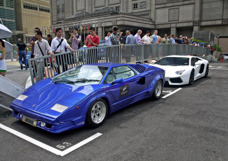 lamborghini owners malaysia aims to set new record or the largest number of lamborghinis at an event