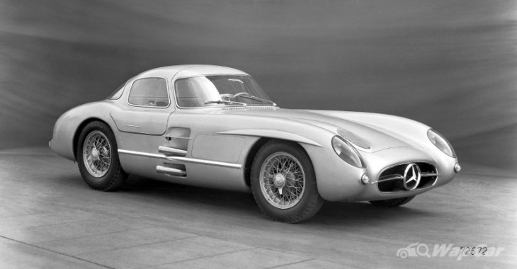 this mercedes-benz 300 slr uhlenhaut coupe is the world's most expensive car at rm 628 million