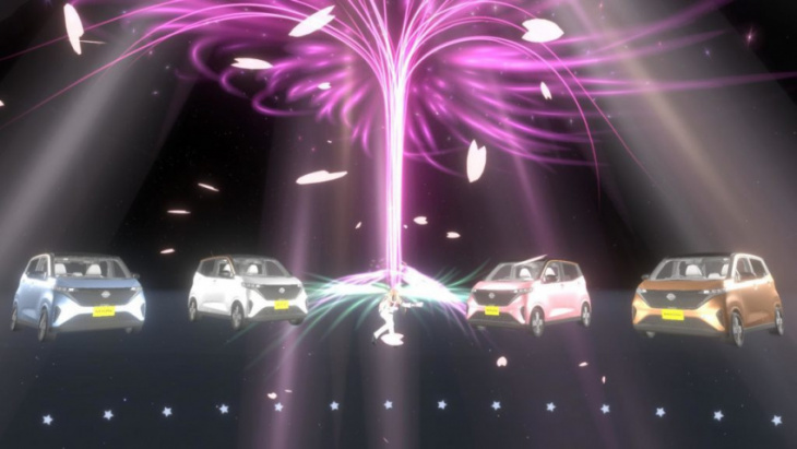 nissan unveils all-new sakura electric minivehicle in the metaverse