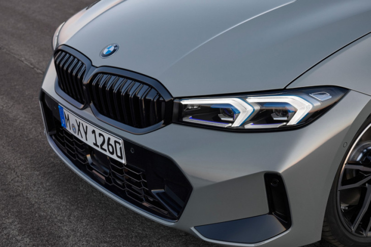 android, the new 2022 bmw 3 series is here with a new face and a curved display