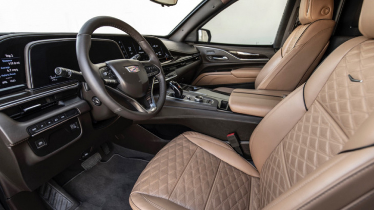 armored cadillac escalade doubles as a leather-lined, bulletproof, rolling safe room