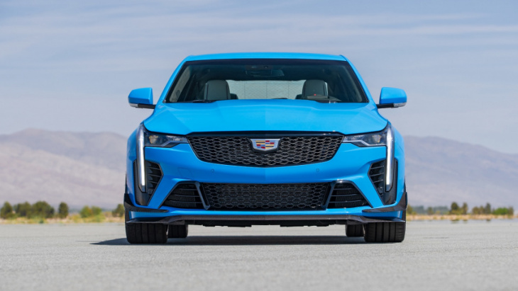 the 2022 cadillac ct4-v blackwing manual is more fun, predictably slower