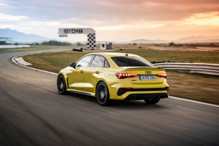 android, 2022 audi rs 3: turbo five-cylinder, enhanced torque splitter, quick nürburgring lap time & more