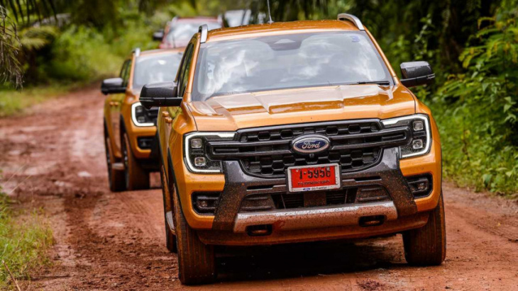 2023 ford ranger wildtrak first drive review: over everything but snow