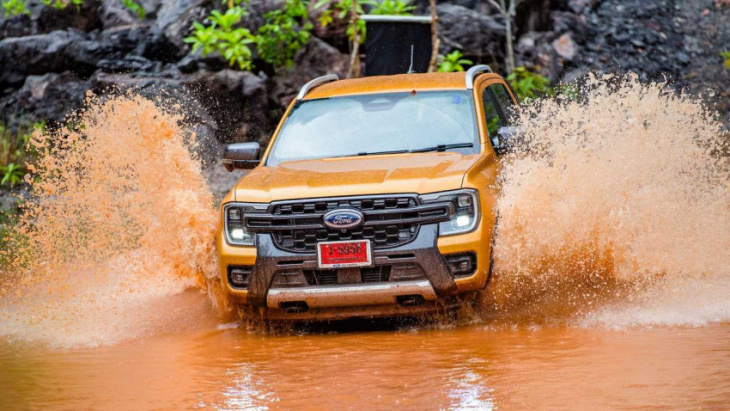2023 ford ranger wildtrak first drive review: over everything but snow
