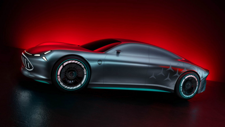 mercedes-amg vision concept previews fast electric future
