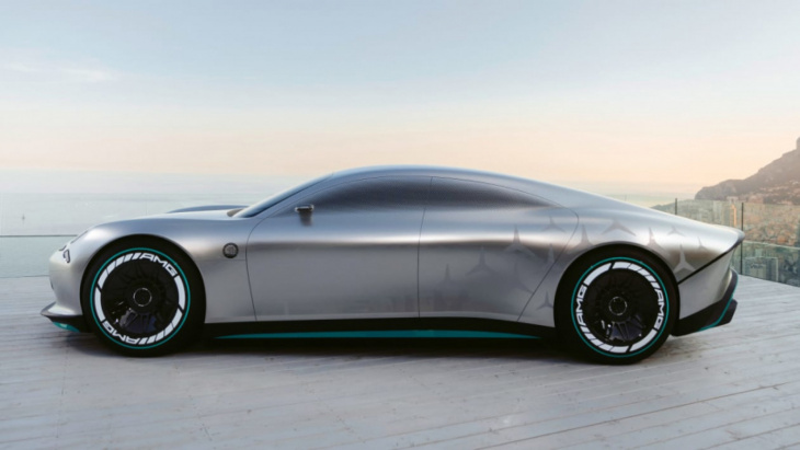 mercedes-amg vision concept previews fast electric future
