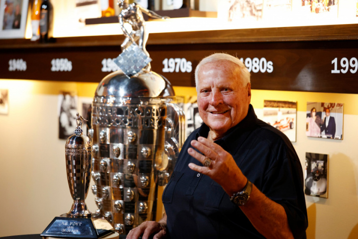 indy 500 legend a.j. foyt honored with special baby borg
