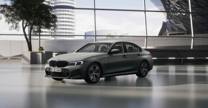 bmw 3 series lci with m sport package pro shows up in configurator