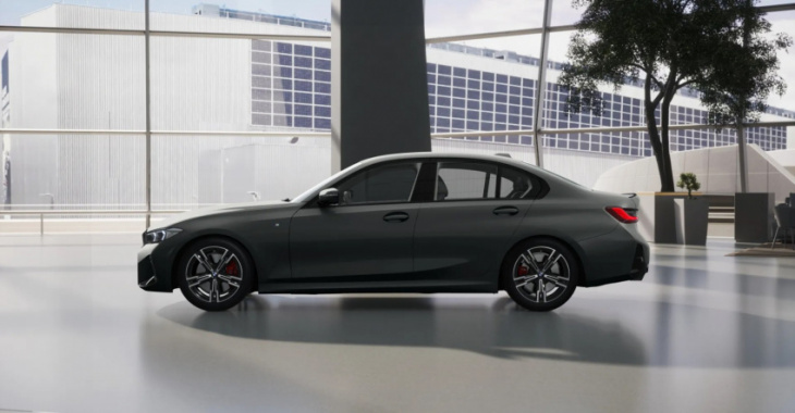 bmw 3 series lci with m sport package pro shows up in configurator