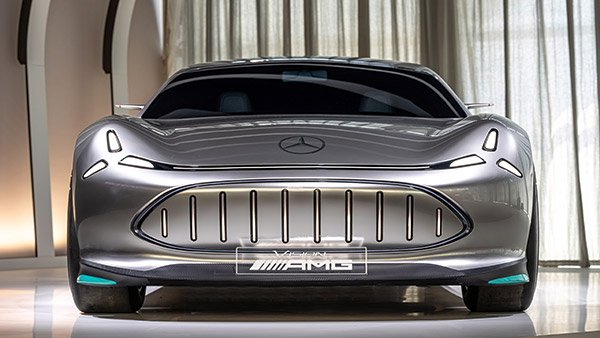mercedes vision amg concept revealed - affalterbach's silent future