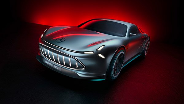 mercedes vision amg concept revealed - affalterbach's silent future