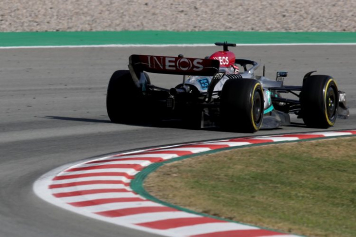 russell optimistic mercedes can take fight to ferrari