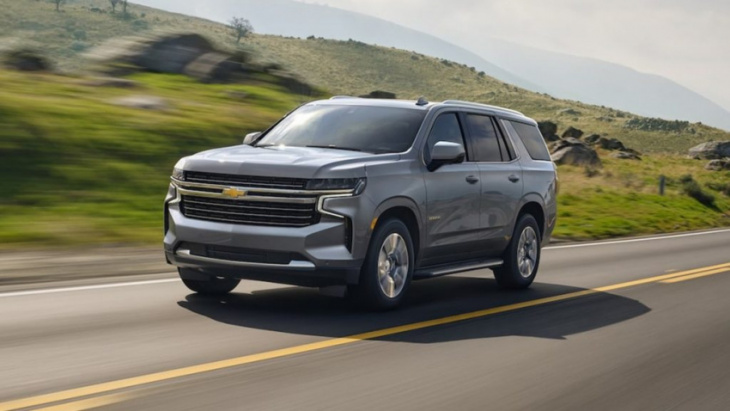 android, what comes standard on a 2022 chevy tahoe?