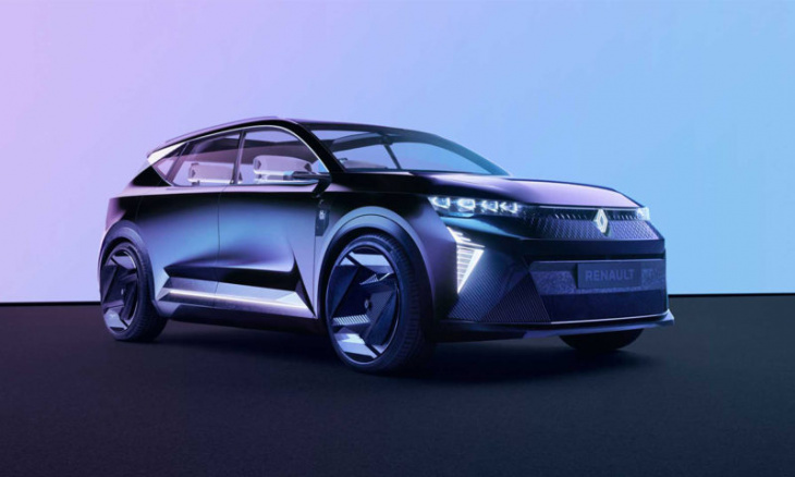 did renault just make a cool mpv? this is the new scenic vision 