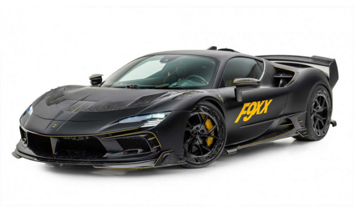 the mansory f9xx is a bonkers ferrari sf90 dressed in forged carbon