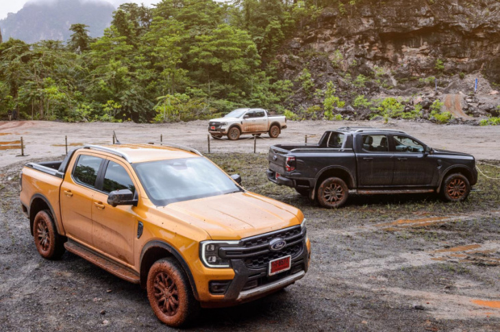 the go anywhere big boy  all hail the ford ranger pickup's improved driving enjoyment