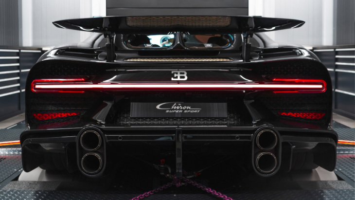the chiron super sport makes more power than bugatti expected