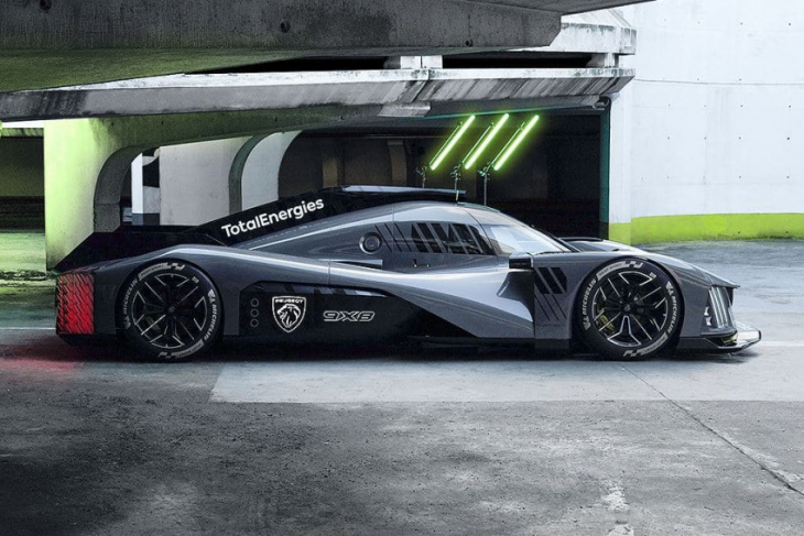 peugeot 9x8 hypercar racer is ready to rumble
