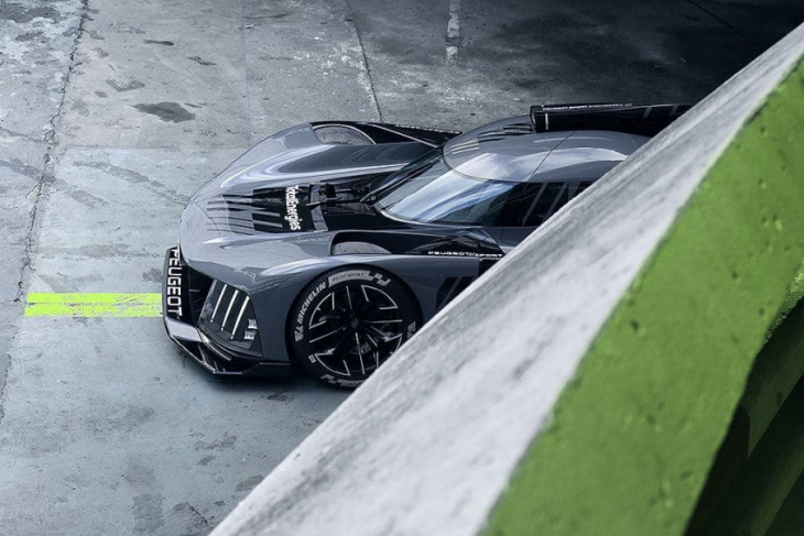 peugeot 9x8 hypercar racer is ready to rumble