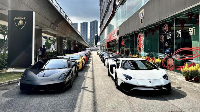 lamborghini owners malaysia to set new record for largest gathering and raise rm40k for charities