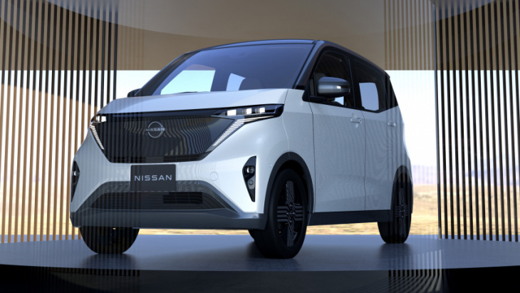 nissan’s japan-only sakura is an £11k all-electric kei car for the masses
