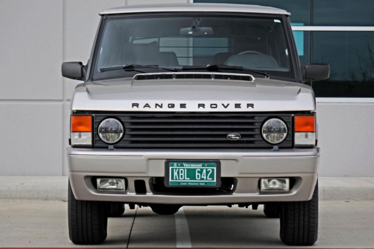 1995 range rover is a 25th anniversary edition collectible