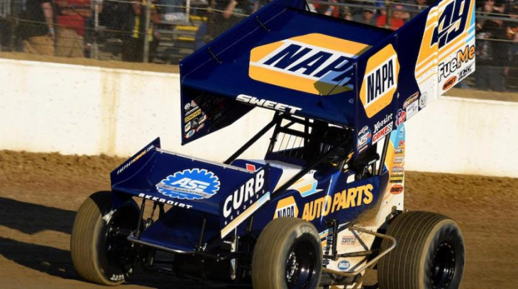 brad sweet to the top in latest sprint car rankings
