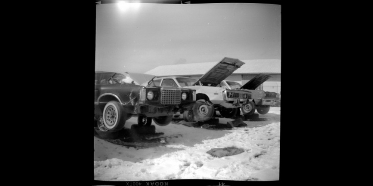 doomed vintage cars shot with 1950s camera named after two chryslers
