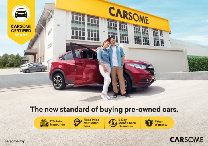 carsome certified: the new standard of buying pre-owned car