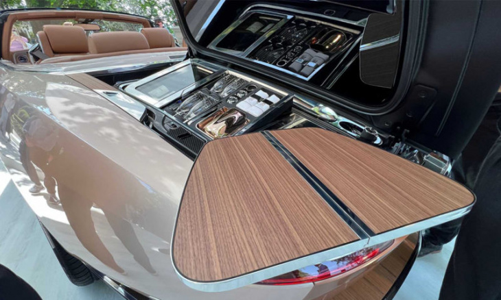 second rolls-royce boat tail takes bespoke opulence to the next level