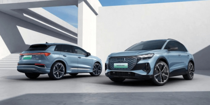 audi launches pre-sales of the q4 e-tron in china