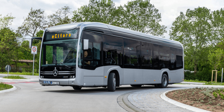 germany’s electric bus market continues to grow with the ecitaro in the lead