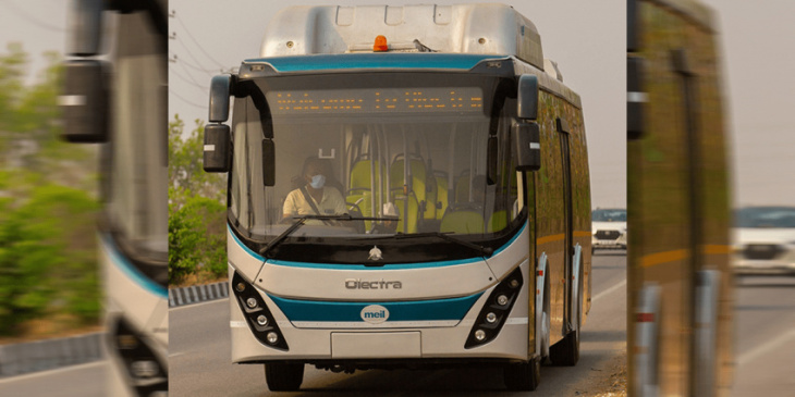 2,100 olectra electric buses headed for mumbai