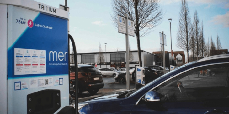 mer provides charging for blue diamond customers