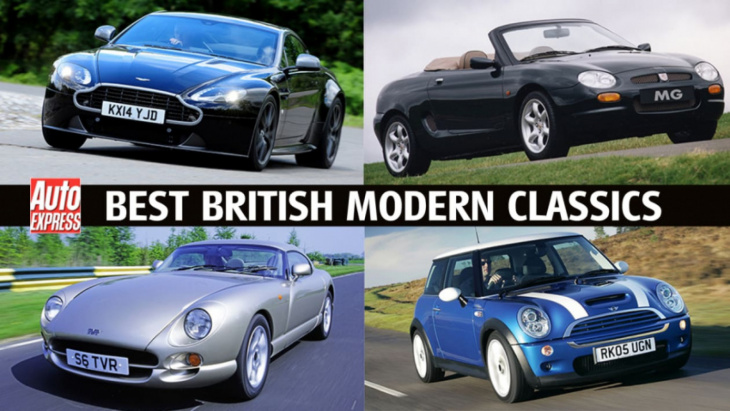 best british modern classic cars