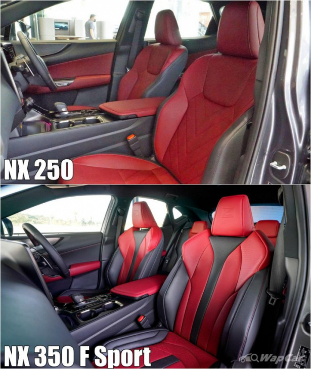 android, only rm 19k difference in price, should you get the 2022 lexus nx with a 2.5na or 2.4 turbo?