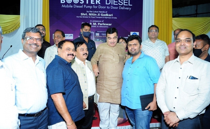 navankur infranergy partners with mahindra and repos energy to begin mobile diesel delivery in nagpur
