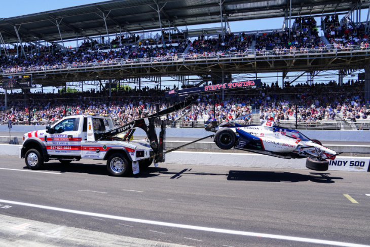 money wasn’t enough – a bizarre fight for an indy 500 entry