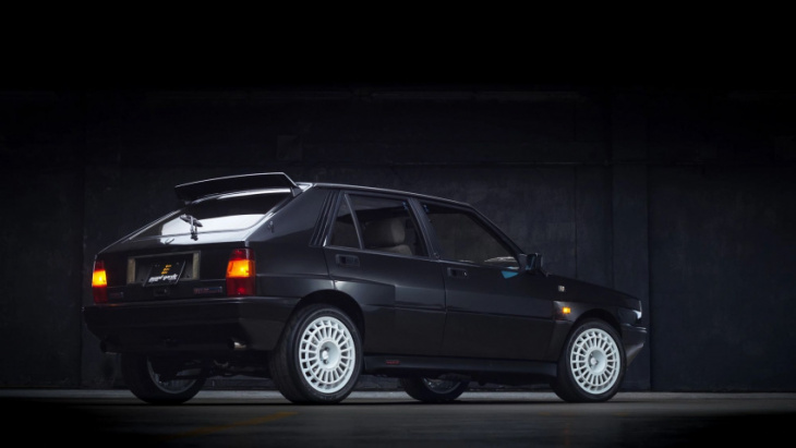 channel your inner rally driver in this lancia delta hf integrale on bring a trailer
