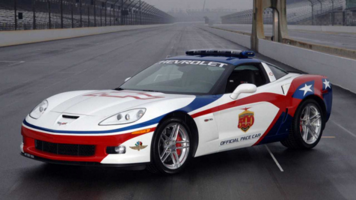 every chevrolet corvette pace car from all 19 indy 500 runs