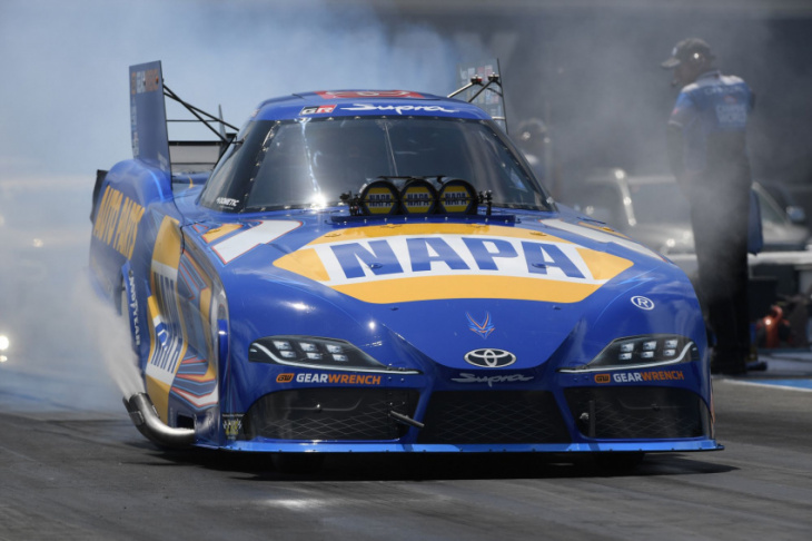 ron capps: move to toyota supra means new nhra teammates, a little sharing