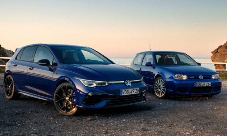 volkswagen golf r 20 celebrates two decades of the nameplate 