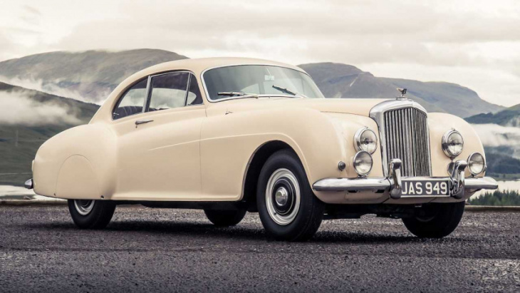 bentley r-type continental was world's fastest four-seater in 1952