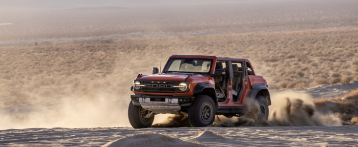 the ford bronco raptor makes 418 hp with turbo v6