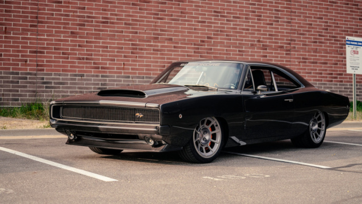 this 1968 dodge charger is lighter than a bmw m4 with nearly twice the power