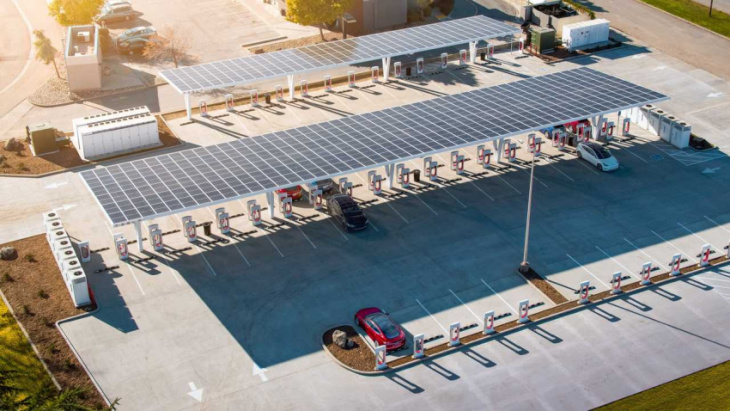 tesla may follow through with musk's drive-in theater supercharger