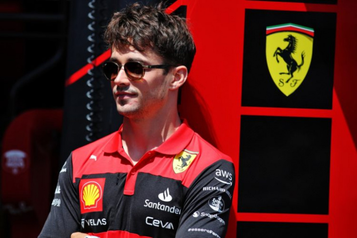 leclerc never discounted mercedes from f1 title battle