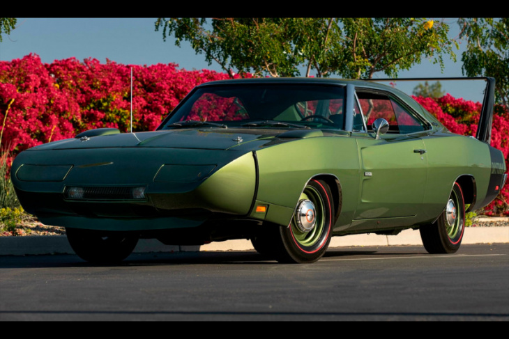 highly optioned dodge charger daytona breaks auction record