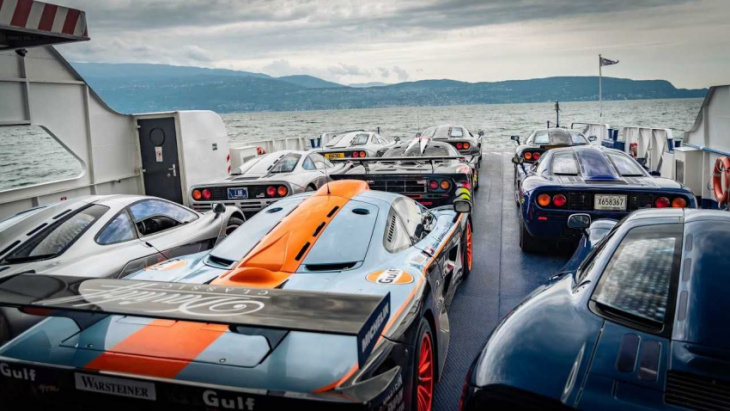ferry chock-full of mclaren f1s is better than any car show